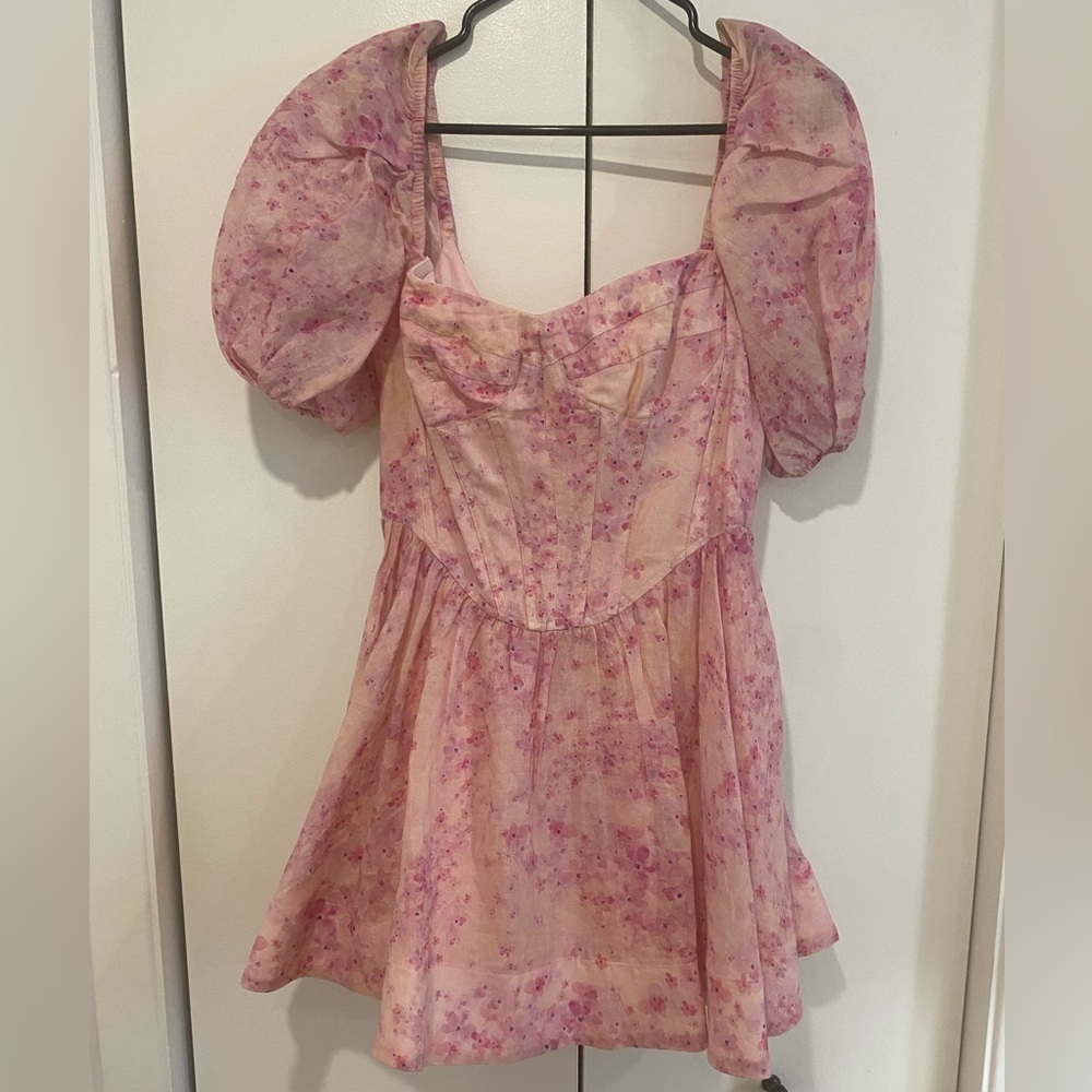 Bardot corset dress, size 4 US